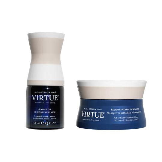 Healing Oil 1.7oz & Restorative Treatment Mask 1.7oz Duo